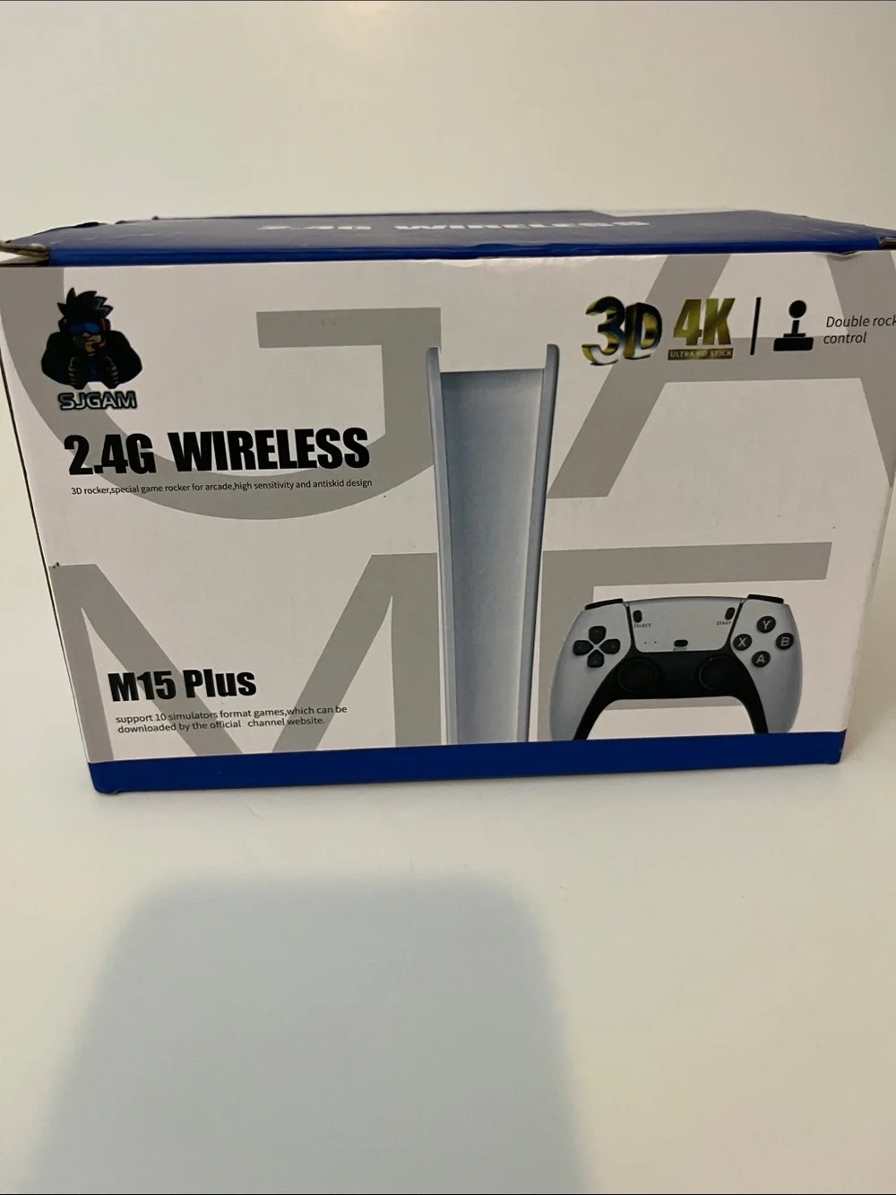 adidas White and Black Wireless Game Controller Box - M15 Plus